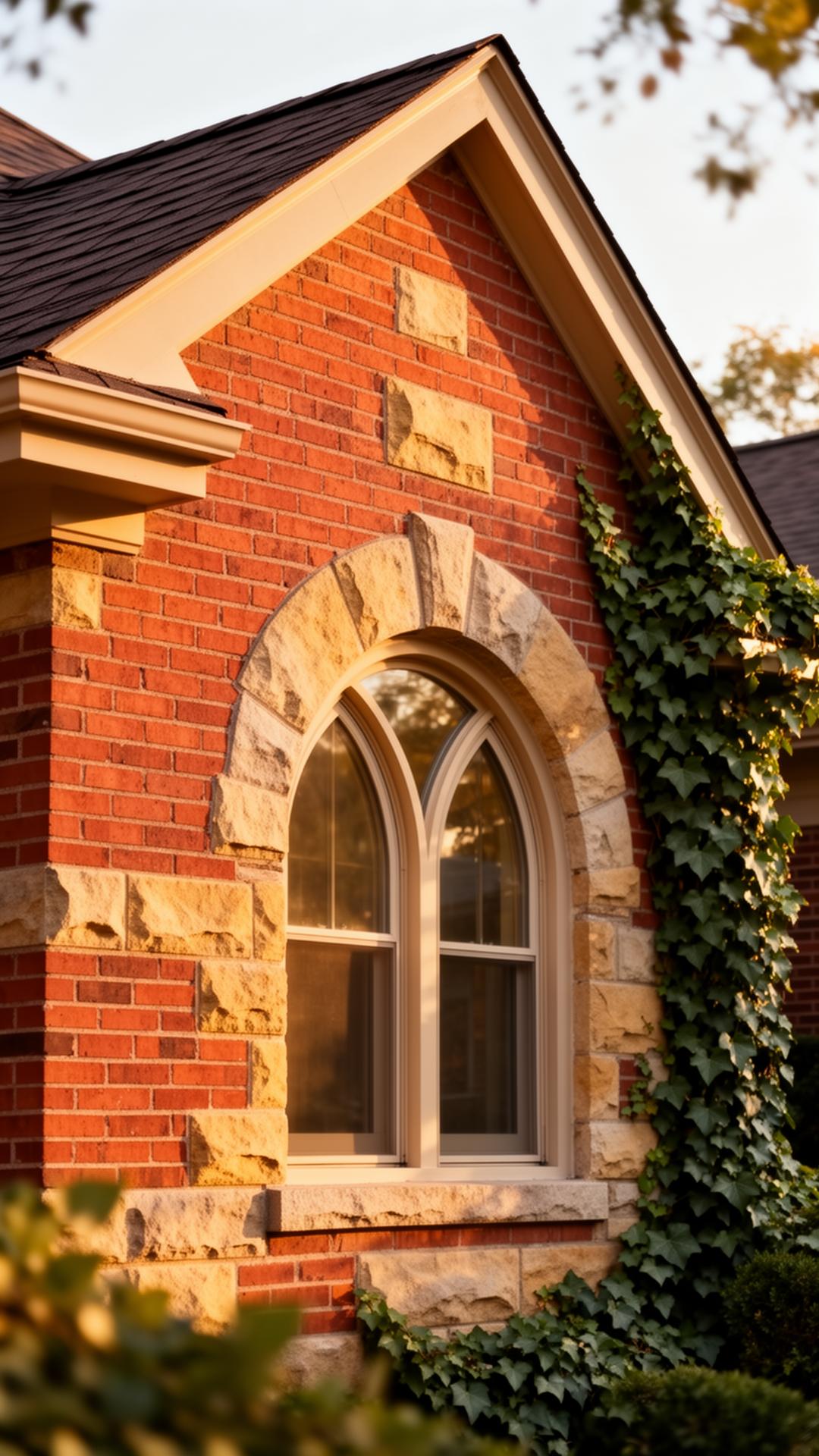 Historic St. Louis Hills brick architecture, 63109